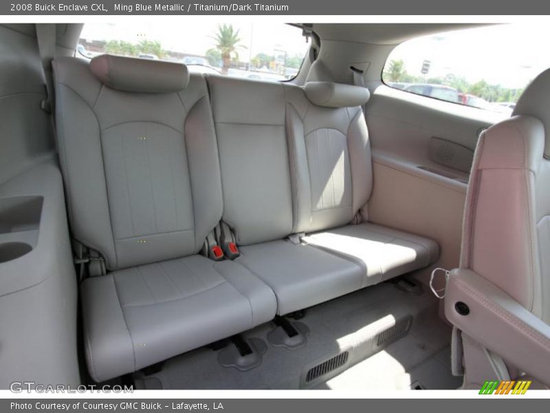 Ming Blue Metallic / Titanium/Dark Titanium 2008 Buick Enclave CXL