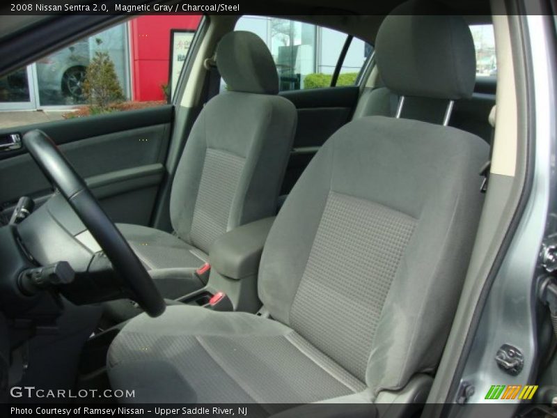 Magnetic Gray / Charcoal/Steel 2008 Nissan Sentra 2.0