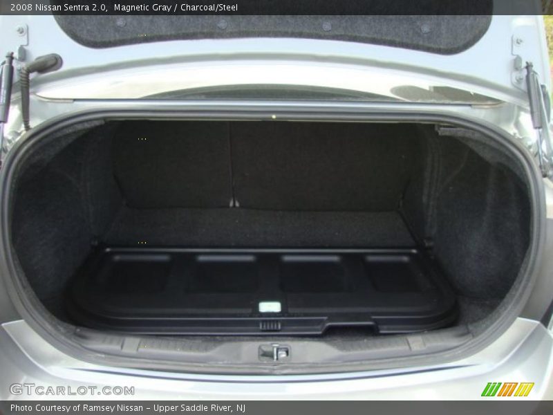 Magnetic Gray / Charcoal/Steel 2008 Nissan Sentra 2.0