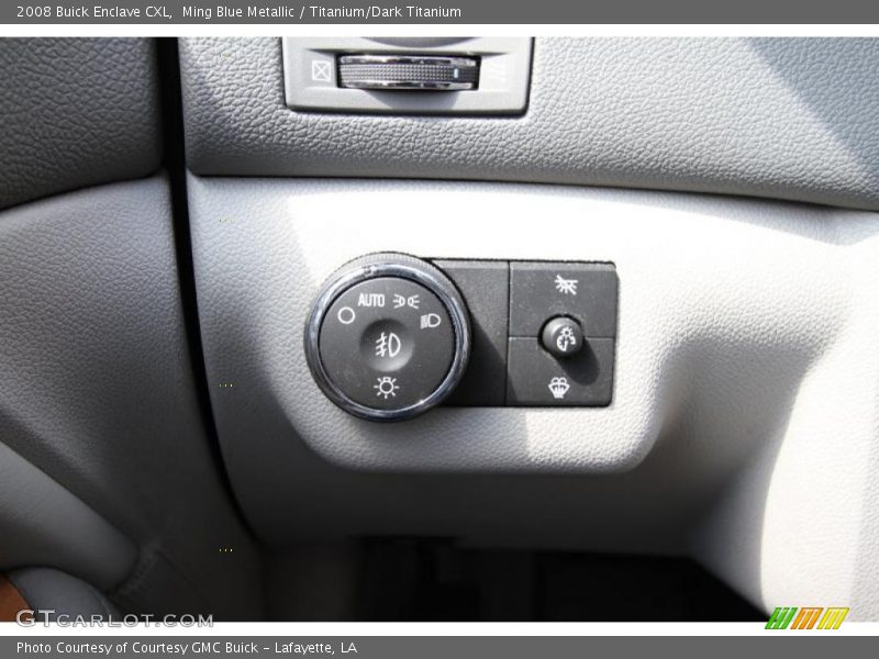 Ming Blue Metallic / Titanium/Dark Titanium 2008 Buick Enclave CXL