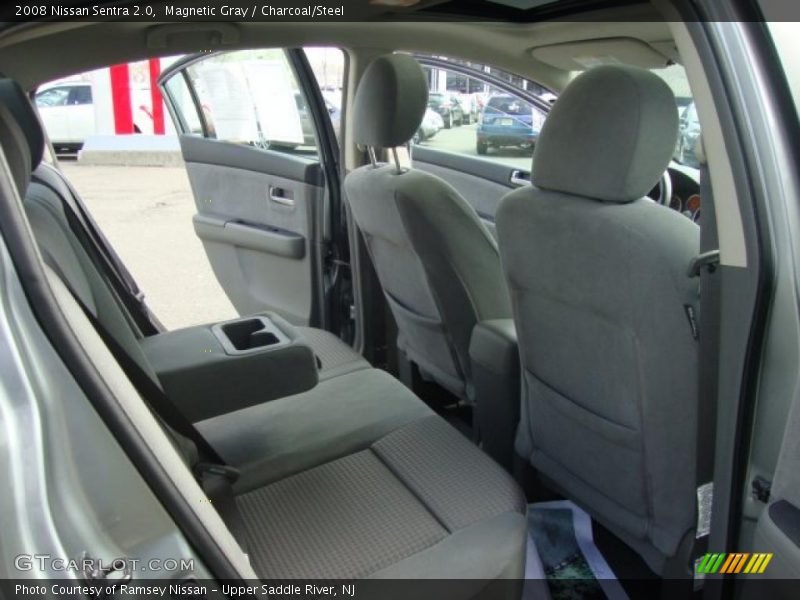 Magnetic Gray / Charcoal/Steel 2008 Nissan Sentra 2.0