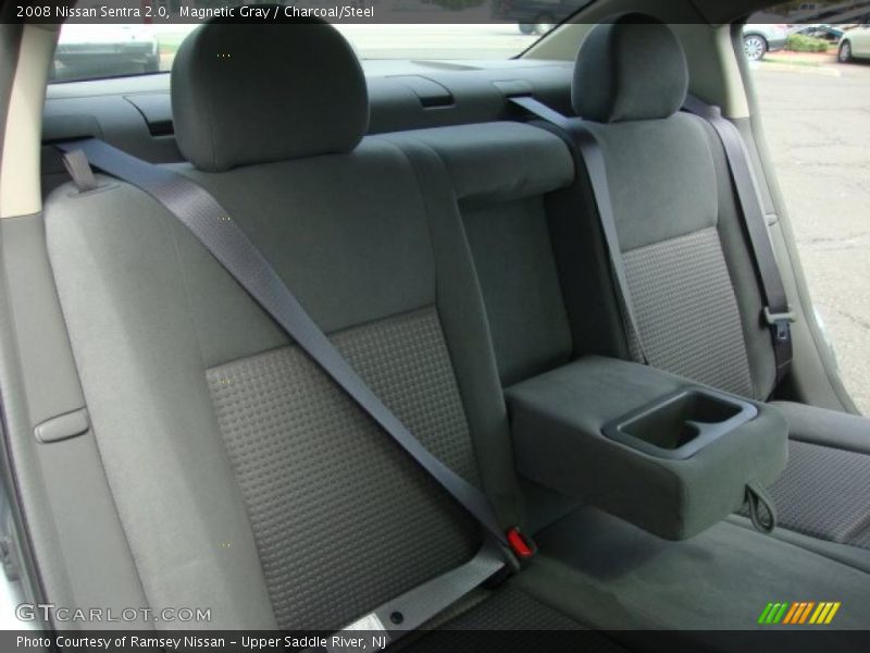 Magnetic Gray / Charcoal/Steel 2008 Nissan Sentra 2.0