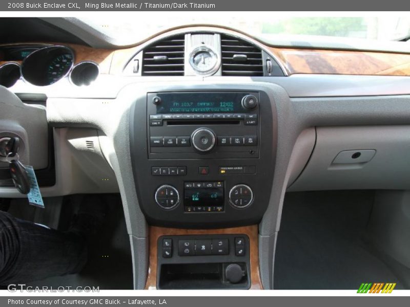 Ming Blue Metallic / Titanium/Dark Titanium 2008 Buick Enclave CXL