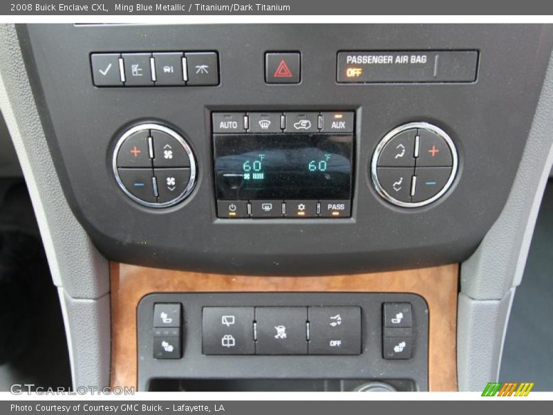 Ming Blue Metallic / Titanium/Dark Titanium 2008 Buick Enclave CXL