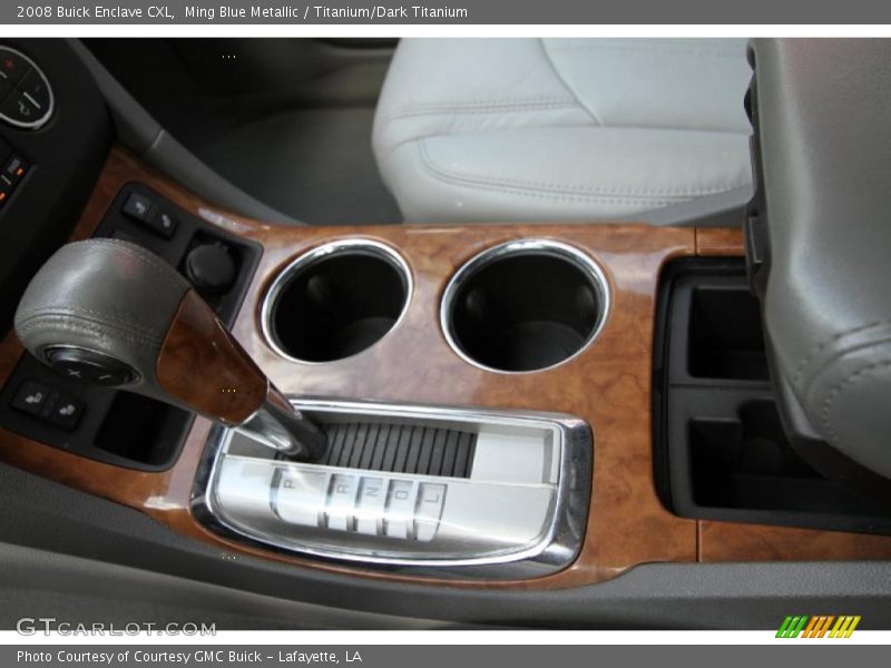 Ming Blue Metallic / Titanium/Dark Titanium 2008 Buick Enclave CXL