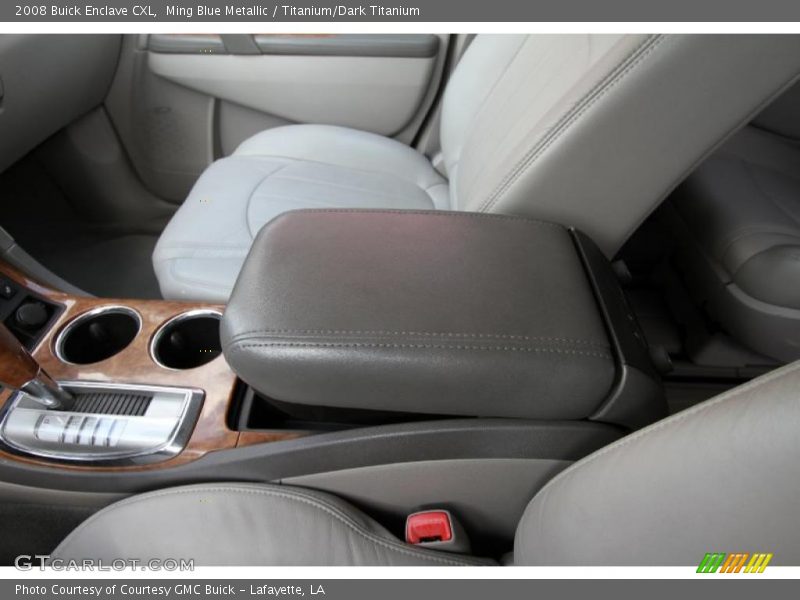 Ming Blue Metallic / Titanium/Dark Titanium 2008 Buick Enclave CXL