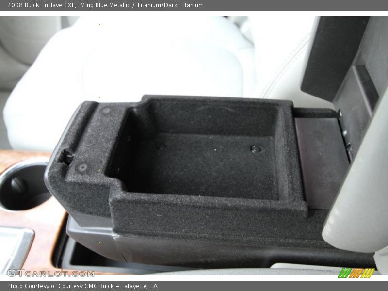 Ming Blue Metallic / Titanium/Dark Titanium 2008 Buick Enclave CXL