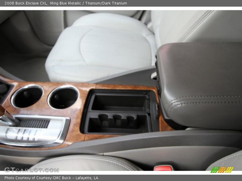 Ming Blue Metallic / Titanium/Dark Titanium 2008 Buick Enclave CXL