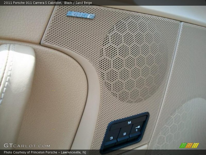 Black / Sand Beige 2011 Porsche 911 Carrera S Cabriolet