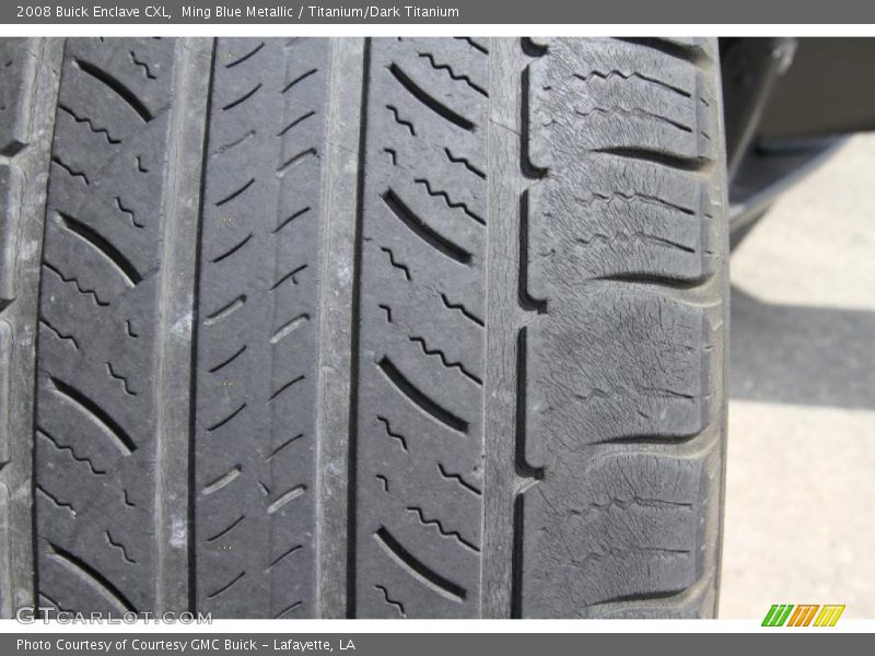 Ming Blue Metallic / Titanium/Dark Titanium 2008 Buick Enclave CXL