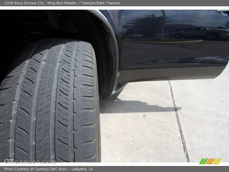 Ming Blue Metallic / Titanium/Dark Titanium 2008 Buick Enclave CXL