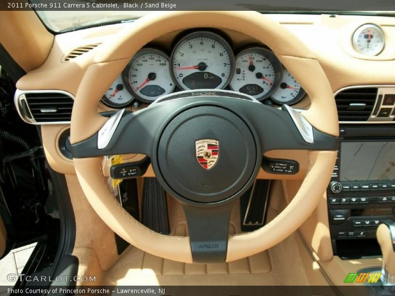  2011 911 Carrera S Cabriolet Steering Wheel