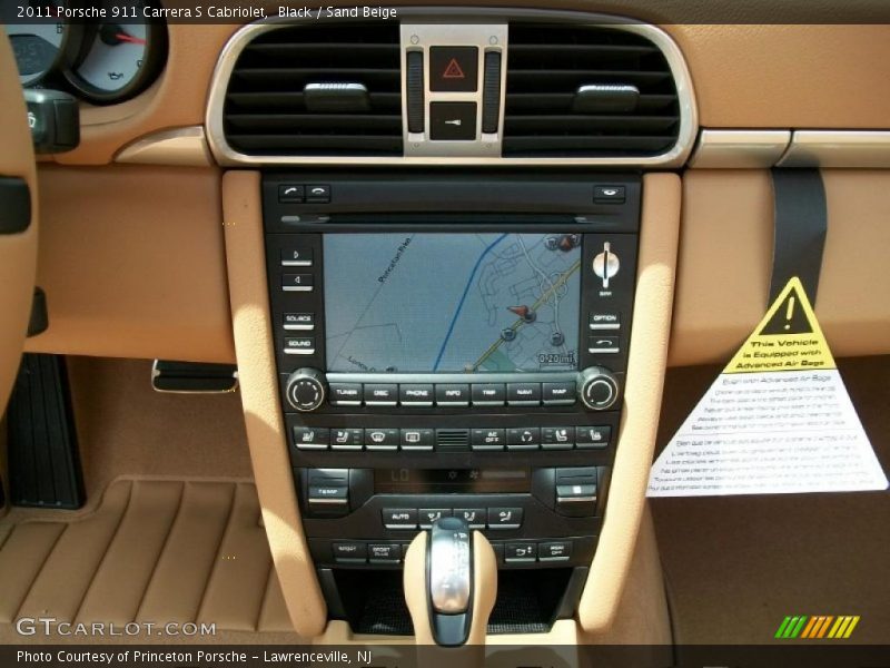 Navigation of 2011 911 Carrera S Cabriolet