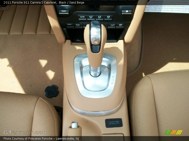  2011 911 Carrera S Cabriolet 7 Speed PDK Dual-Clutch Automatic Shifter