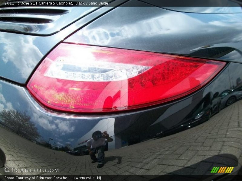 Black / Sand Beige 2011 Porsche 911 Carrera S Cabriolet