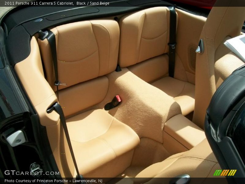 Black / Sand Beige 2011 Porsche 911 Carrera S Cabriolet