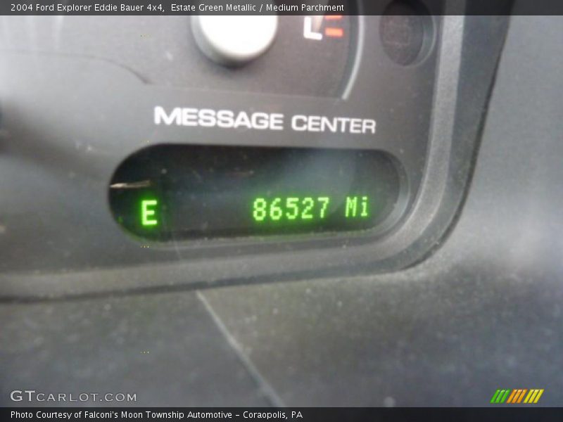 Estate Green Metallic / Medium Parchment 2004 Ford Explorer Eddie Bauer 4x4