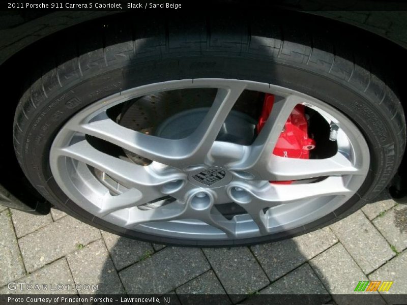 Black / Sand Beige 2011 Porsche 911 Carrera S Cabriolet