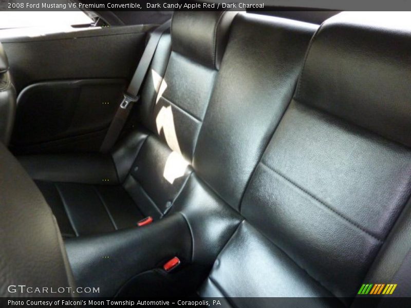 Dark Candy Apple Red / Dark Charcoal 2008 Ford Mustang V6 Premium Convertible