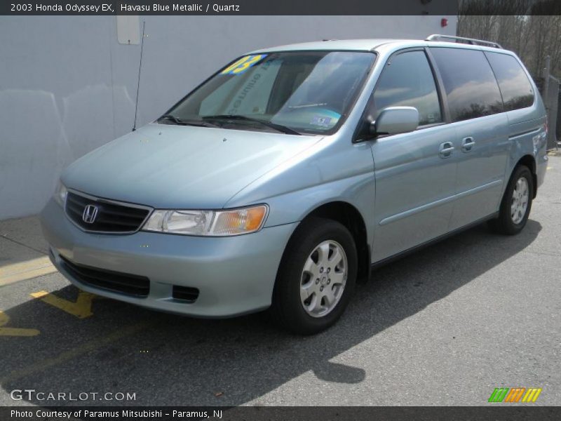 Havasu Blue Metallic / Quartz 2003 Honda Odyssey EX