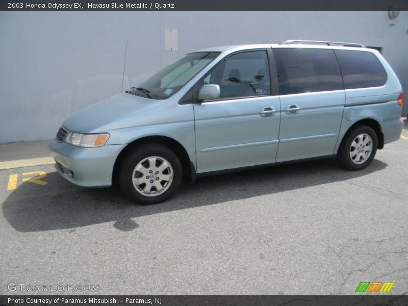 Havasu Blue Metallic / Quartz 2003 Honda Odyssey EX