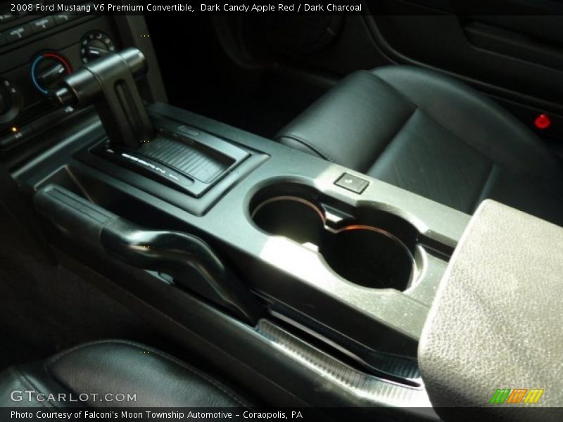 Dark Candy Apple Red / Dark Charcoal 2008 Ford Mustang V6 Premium Convertible