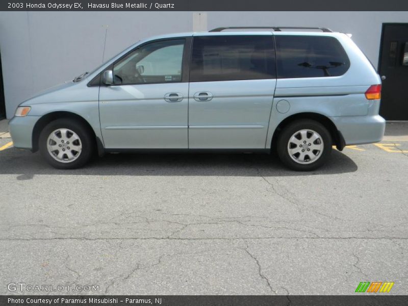 Havasu Blue Metallic / Quartz 2003 Honda Odyssey EX