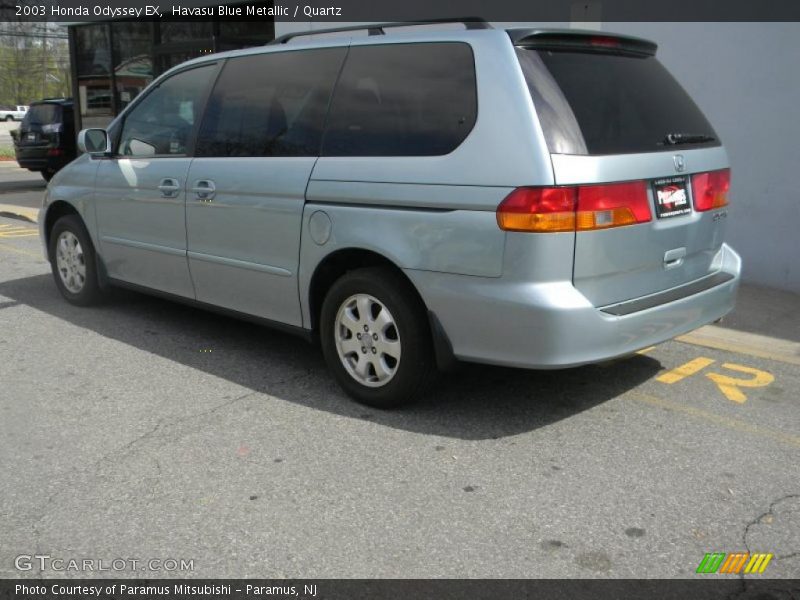 Havasu Blue Metallic / Quartz 2003 Honda Odyssey EX