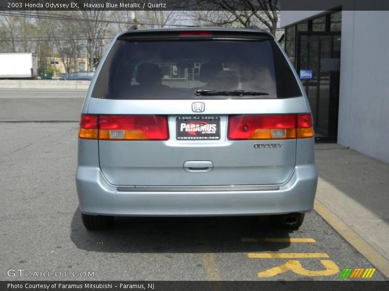 Havasu Blue Metallic / Quartz 2003 Honda Odyssey EX