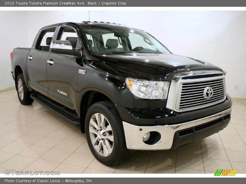 Front 3/4 View of 2010 Tundra Platinum CrewMax 4x4