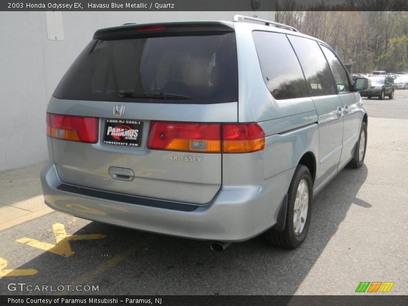 Havasu Blue Metallic / Quartz 2003 Honda Odyssey EX
