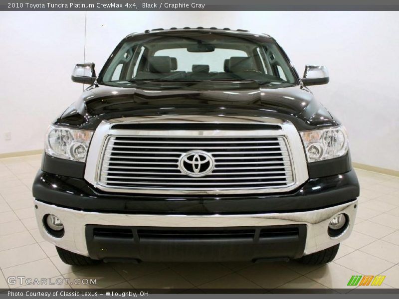 Black / Graphite Gray 2010 Toyota Tundra Platinum CrewMax 4x4