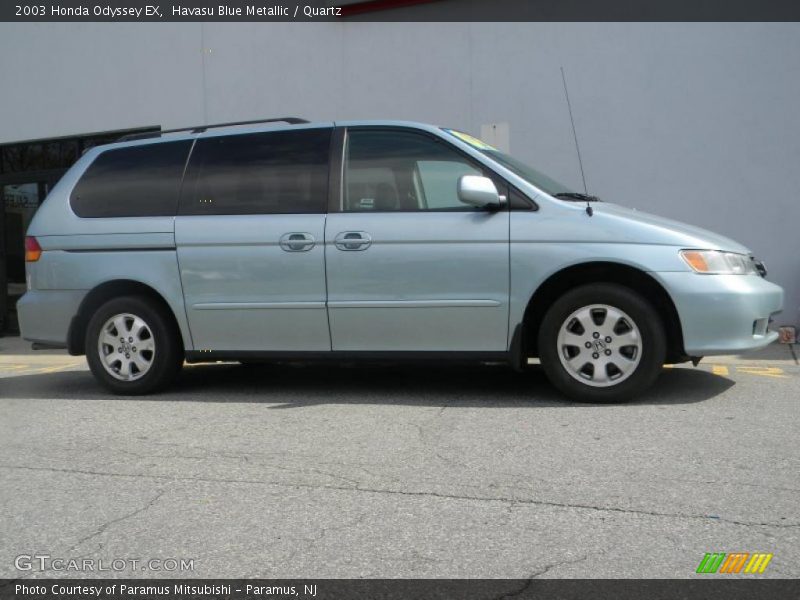 Havasu Blue Metallic / Quartz 2003 Honda Odyssey EX
