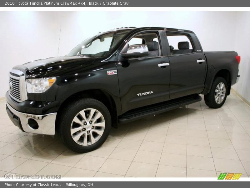 Front 3/4 View of 2010 Tundra Platinum CrewMax 4x4