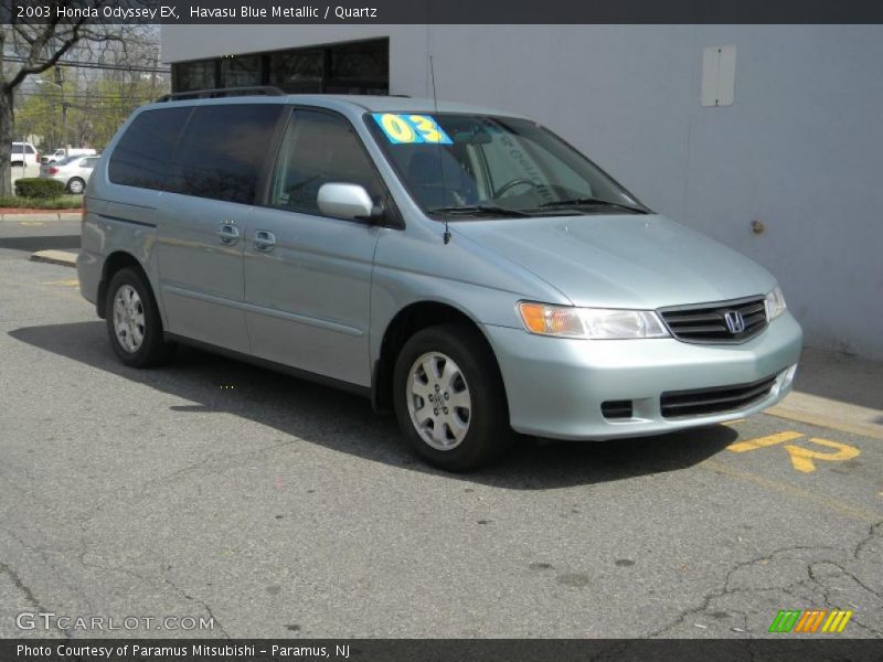 Havasu Blue Metallic / Quartz 2003 Honda Odyssey EX