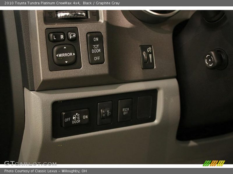 Black / Graphite Gray 2010 Toyota Tundra Platinum CrewMax 4x4