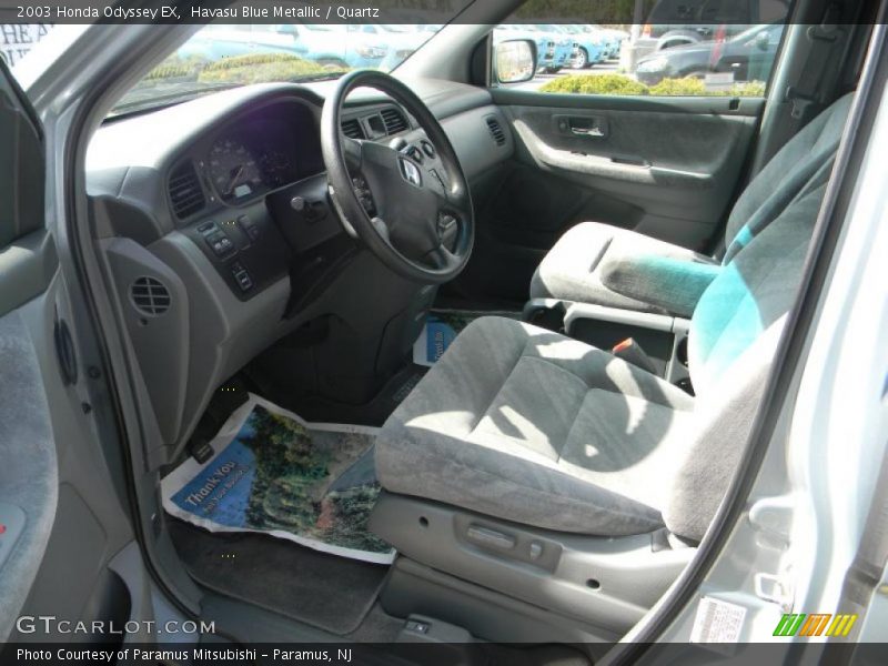 Havasu Blue Metallic / Quartz 2003 Honda Odyssey EX