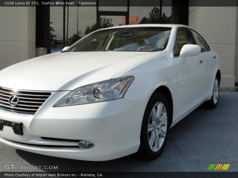 Starfire White Pearl / Cashmere 2008 Lexus ES 350