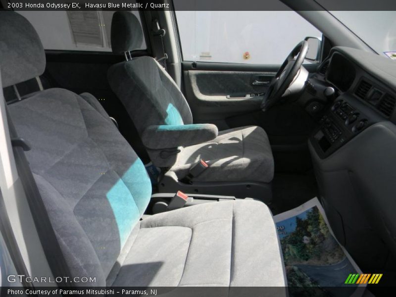 Havasu Blue Metallic / Quartz 2003 Honda Odyssey EX
