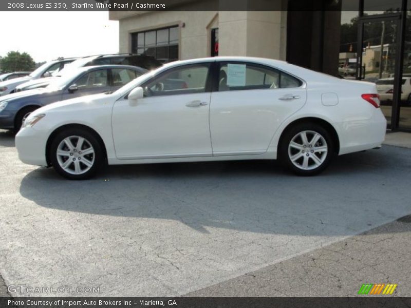 Starfire White Pearl / Cashmere 2008 Lexus ES 350