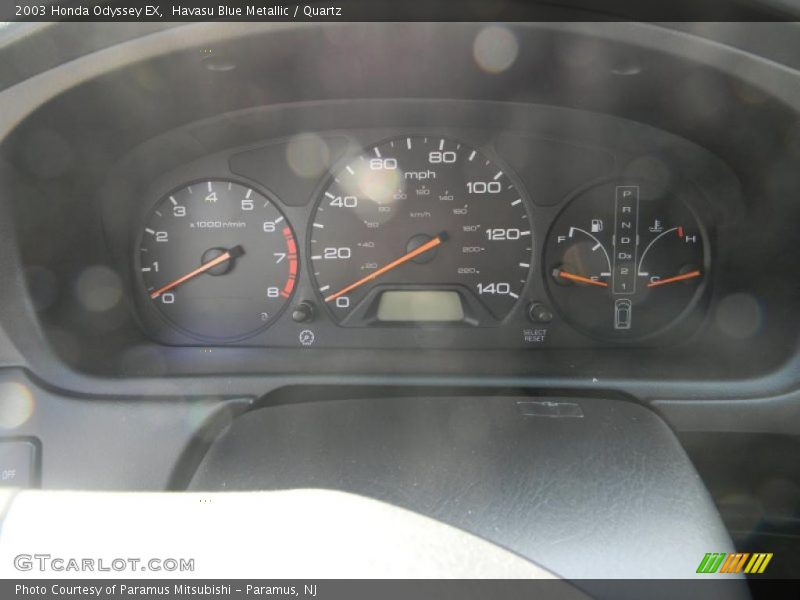 Havasu Blue Metallic / Quartz 2003 Honda Odyssey EX