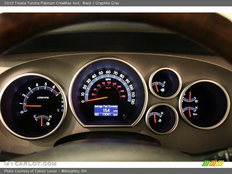  2010 Tundra Platinum CrewMax 4x4 Platinum CrewMax 4x4 Gauges