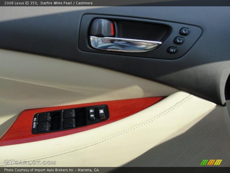 Starfire White Pearl / Cashmere 2008 Lexus ES 350