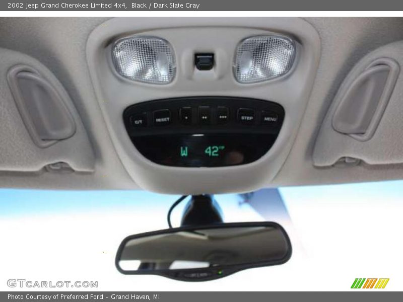 Black / Dark Slate Gray 2002 Jeep Grand Cherokee Limited 4x4