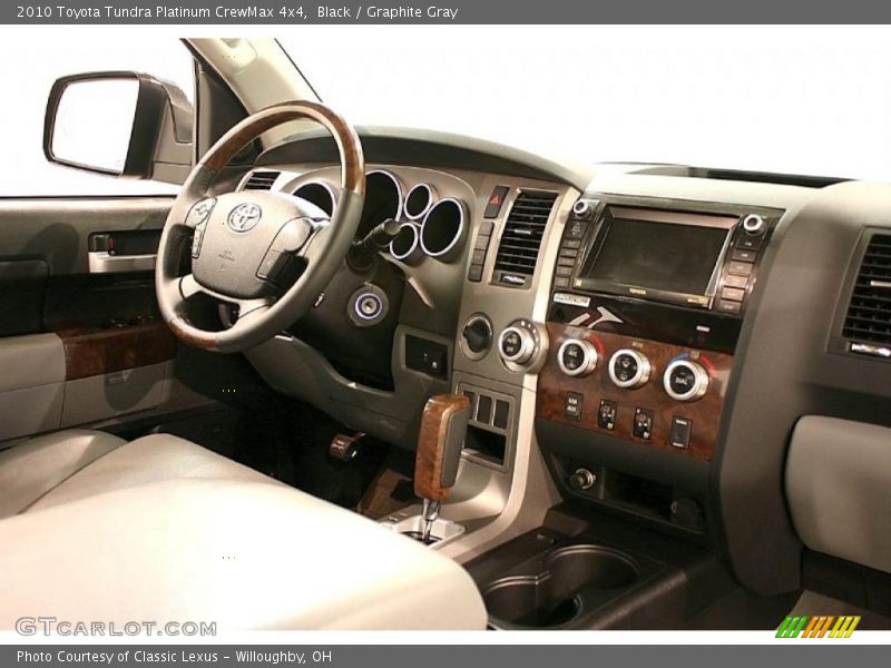 Black / Graphite Gray 2010 Toyota Tundra Platinum CrewMax 4x4