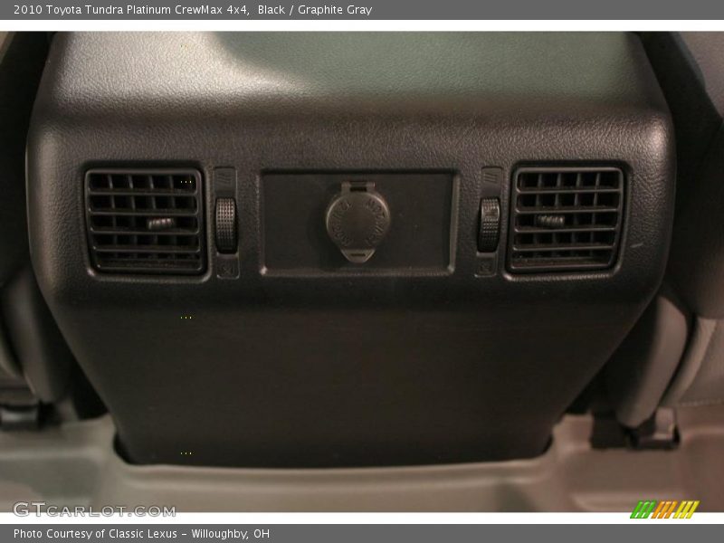 Black / Graphite Gray 2010 Toyota Tundra Platinum CrewMax 4x4