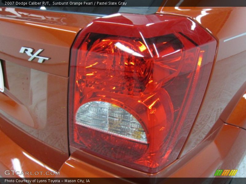 Sunburst Orange Pearl / Pastel Slate Gray 2007 Dodge Caliber R/T