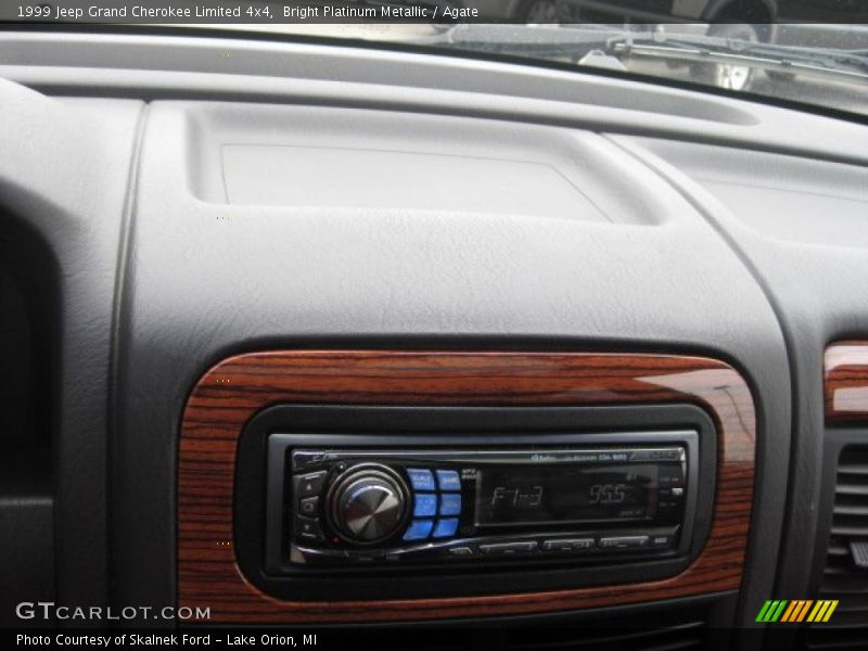Bright Platinum Metallic / Agate 1999 Jeep Grand Cherokee Limited 4x4