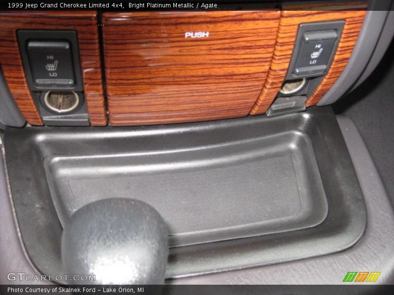 Bright Platinum Metallic / Agate 1999 Jeep Grand Cherokee Limited 4x4