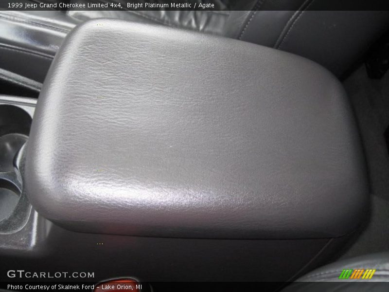 Bright Platinum Metallic / Agate 1999 Jeep Grand Cherokee Limited 4x4